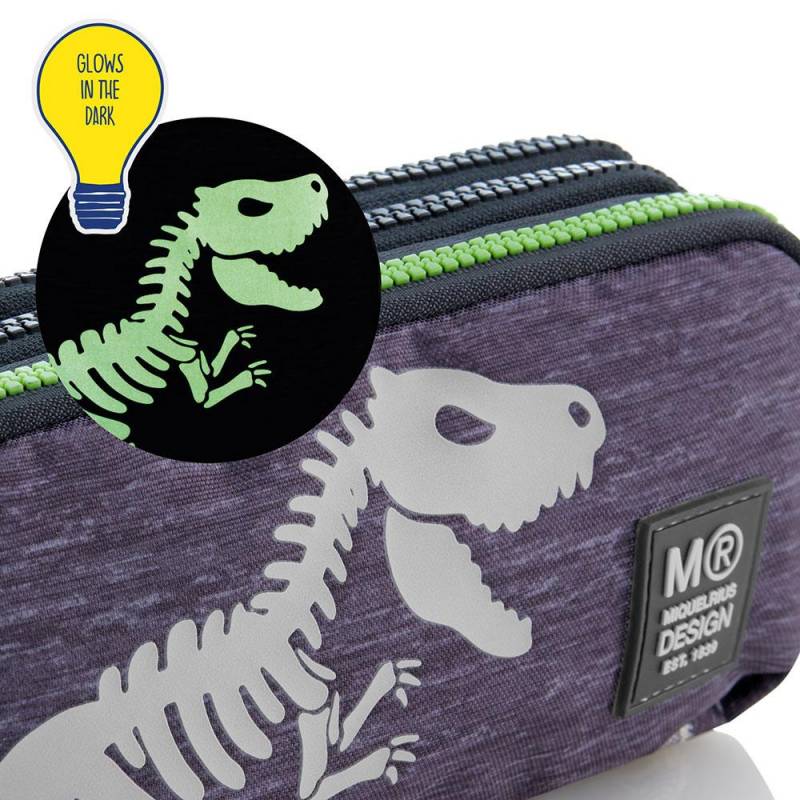 Portatodo Triple Con Asa Recicl. T-Rex