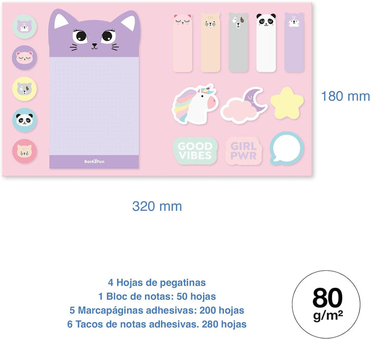 Libreta notas adhesivas B2F