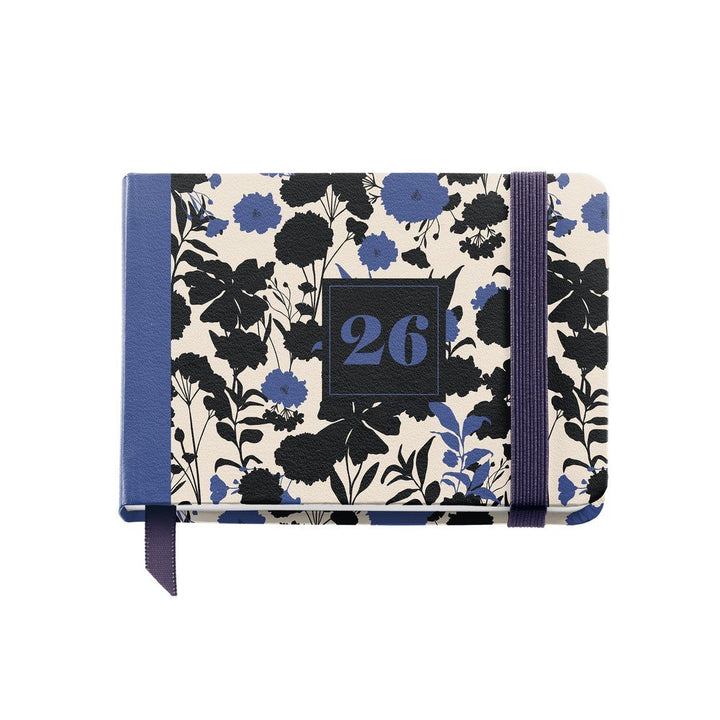 Agenda pocket S/V cat black&blue 26