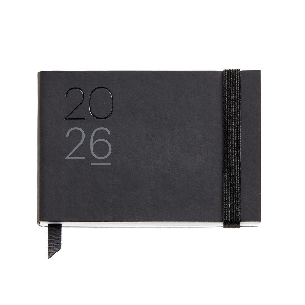Agenda pocket S/V-cat luxor flex.negro 26