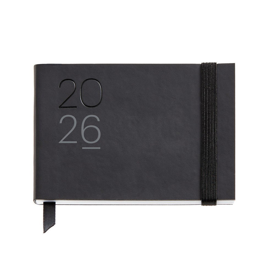 Agenda pocket S/V-cat luxor flex.negro 26