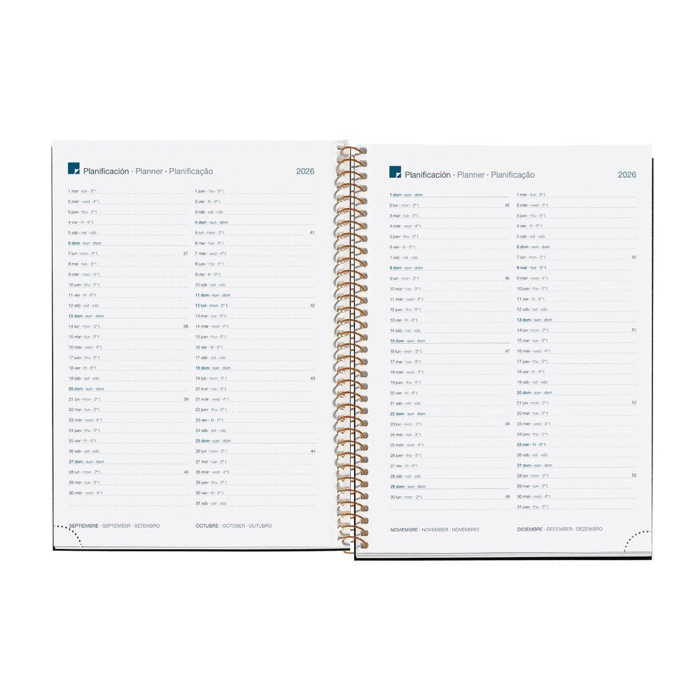 Agenda esp.plus S/V-cat confeti 26