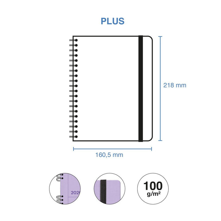 Agenda Plus w-o S/V-cat malva 26