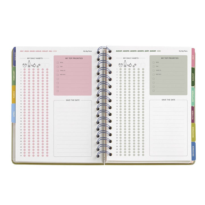 Agenda plus w-o D/P jardin entredos 26