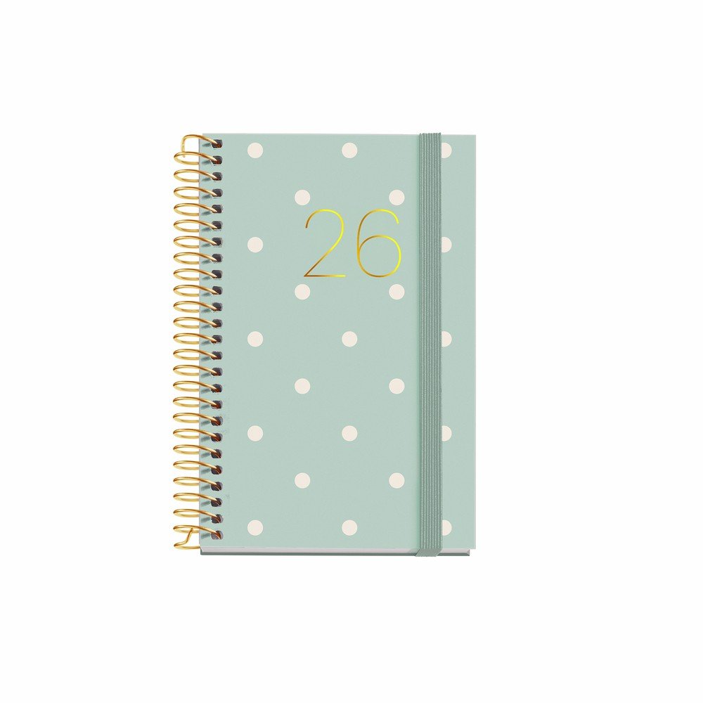 Agenda esp.caddy S/V-cat polka dots 26