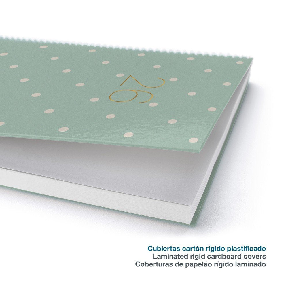 Agenda esp.caddy S/V-cat polka dots 26