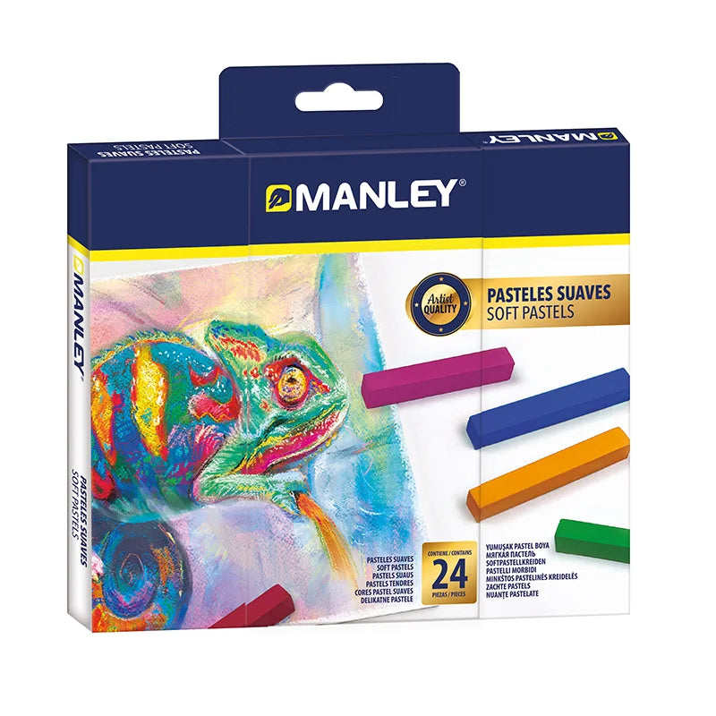 Estuche 24 soft pastels