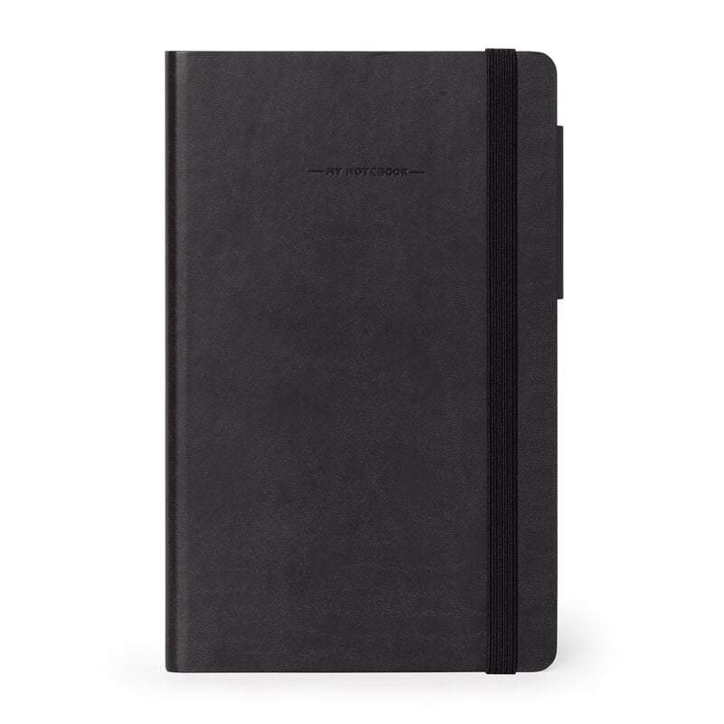 Cuaderno a Rayas - Medium - My Notebook - Negro