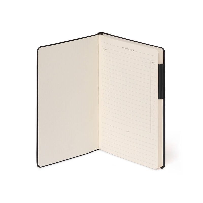 Cuaderno a Rayas - Medium - My Notebook - Negro