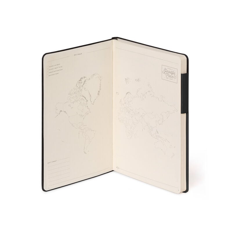 Cuaderno a Rayas - Medium - My Notebook - Negro