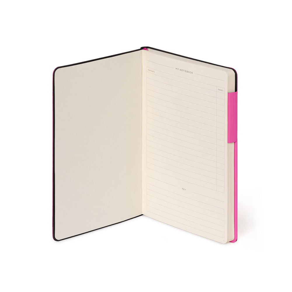 Cuaderno a Rayas - Medium - My Notebook -  Bougainvillea