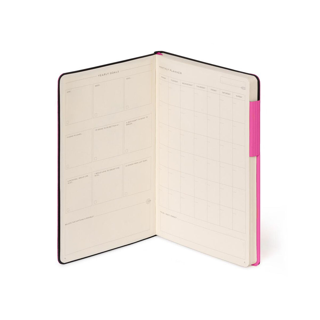 Cuaderno a Rayas - Medium - My Notebook -  Bougainvillea