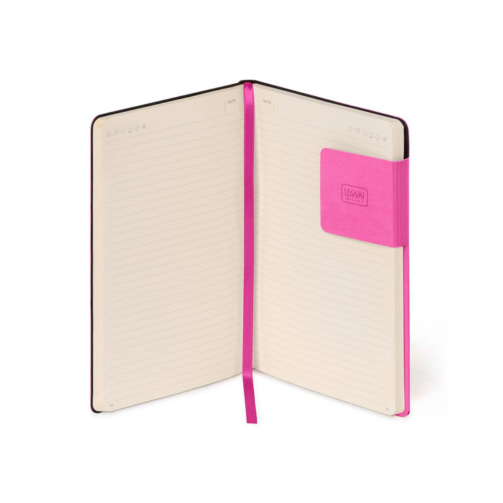Cuaderno a Rayas - Medium - My Notebook -  Bougainvillea