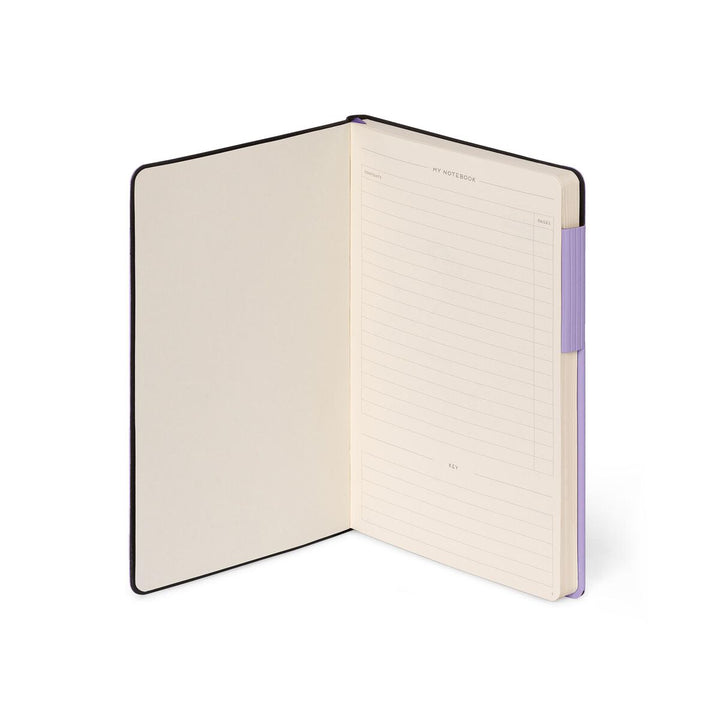 Cuaderno de Páginas Blancas - Medium - My Notebook - Lila