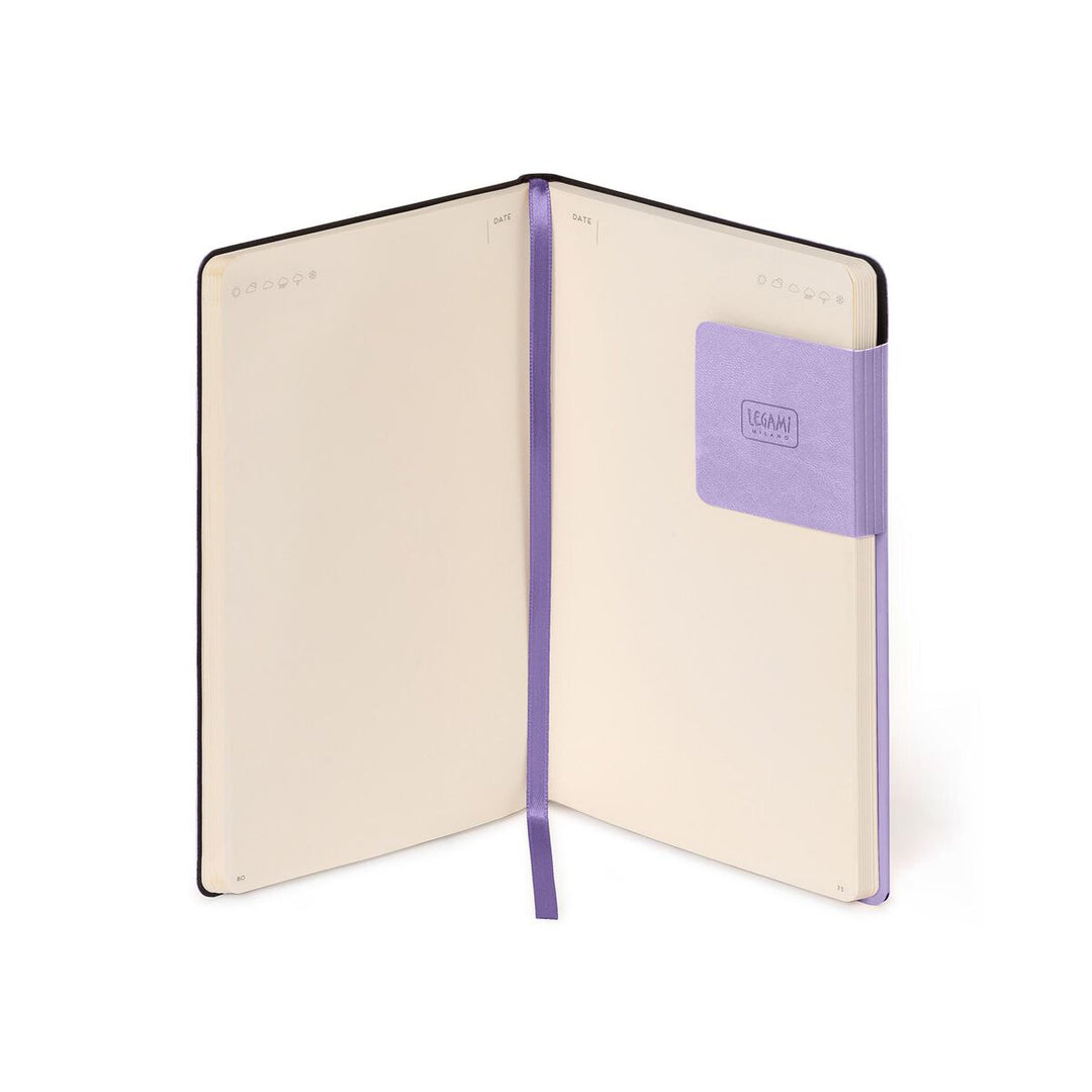 Cuaderno de Páginas Blancas - Medium - My Notebook - Lila