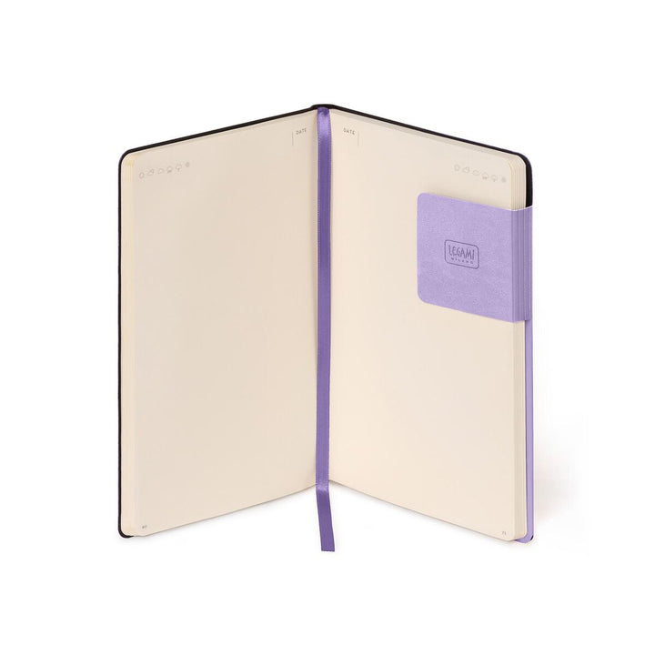 Cuaderno de Páginas Blancas - Medium - My Notebook - Lila