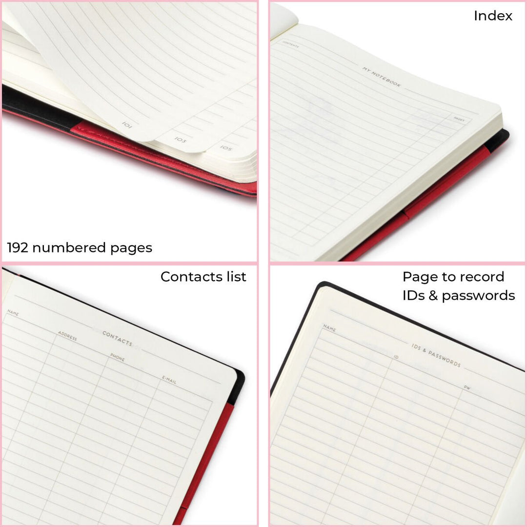 Cuaderno de Páginas Blancas - Medium - My Notebook - Lila
