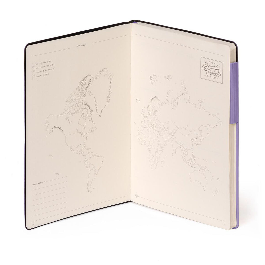 Cuaderno de Páginas Blancas - Large - My Notebook - Lavender