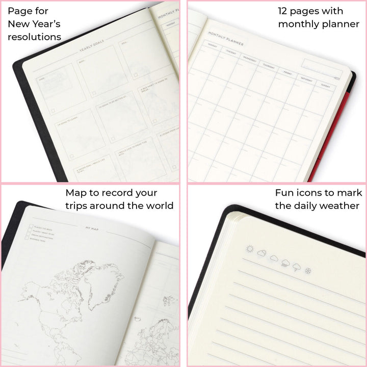 Cuaderno de Páginas Blancas - Large - My Notebook - Lavender