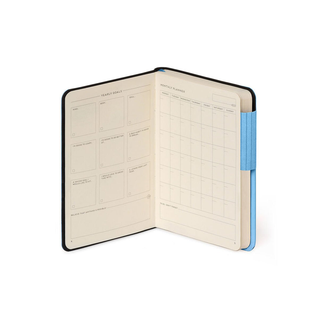 Cuaderno a Rayas con Tapa Blanda Monocolor - Retro Blue - My Notebook