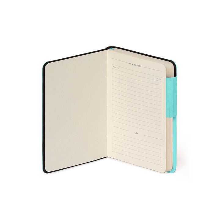 Cuaderno de Hojas Blancas con Tapa Blanda Monocolor - Aquatic Awe - My Notebook