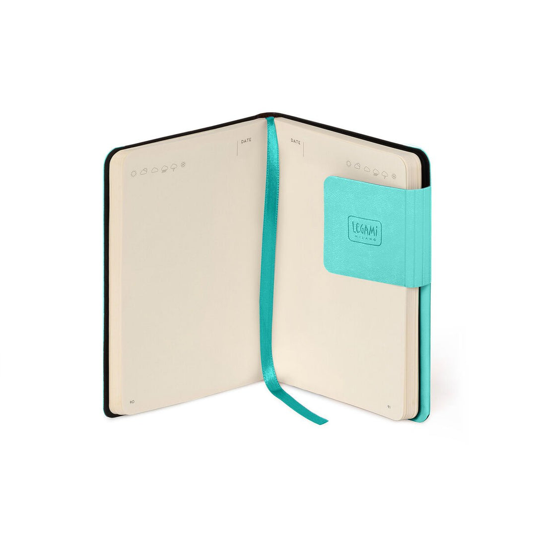 Cuaderno de Hojas Blancas con Tapa Blanda Monocolor - Aquatic Awe - My Notebook