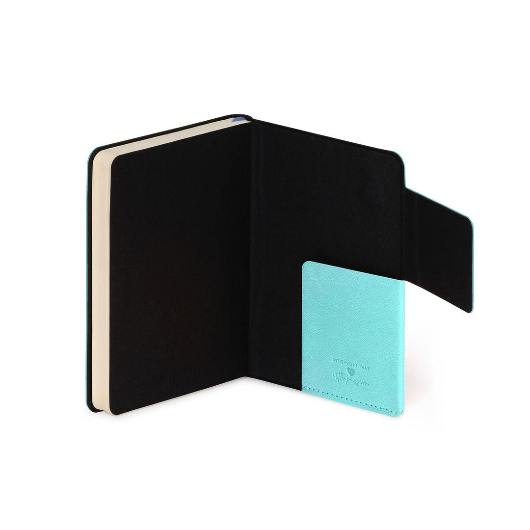 Cuaderno de Hojas Blancas con Tapa Blanda Monocolor - Aquatic Awe - My Notebook