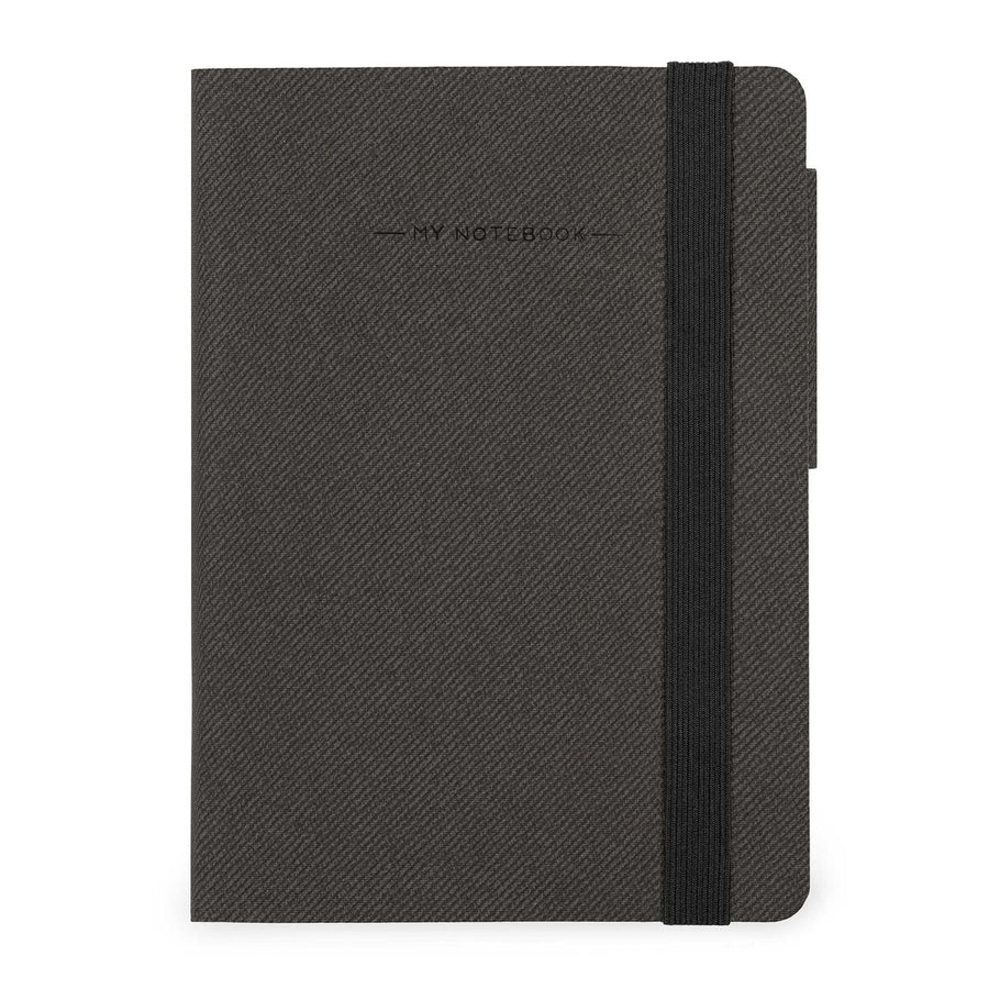 Cuaderno a Rayas con Tapa Blanda Monocolor - Deep Graphite Awe - My Notebook