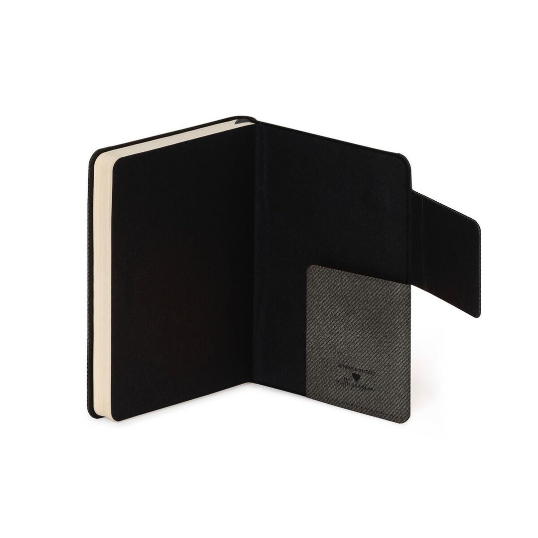 Cuaderno a Rayas con Tapa Blanda Monocolor - Deep Graphite Awe - My Notebook