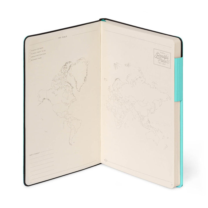 Cuaderno a Rayas con Tapa Blanda Monocolor - Aquatic Awe - My Notebook