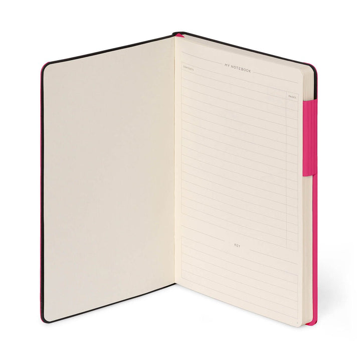 Cuaderno a Rayas con Tapa Blanda Monocolor - Raspberry - My Notebook