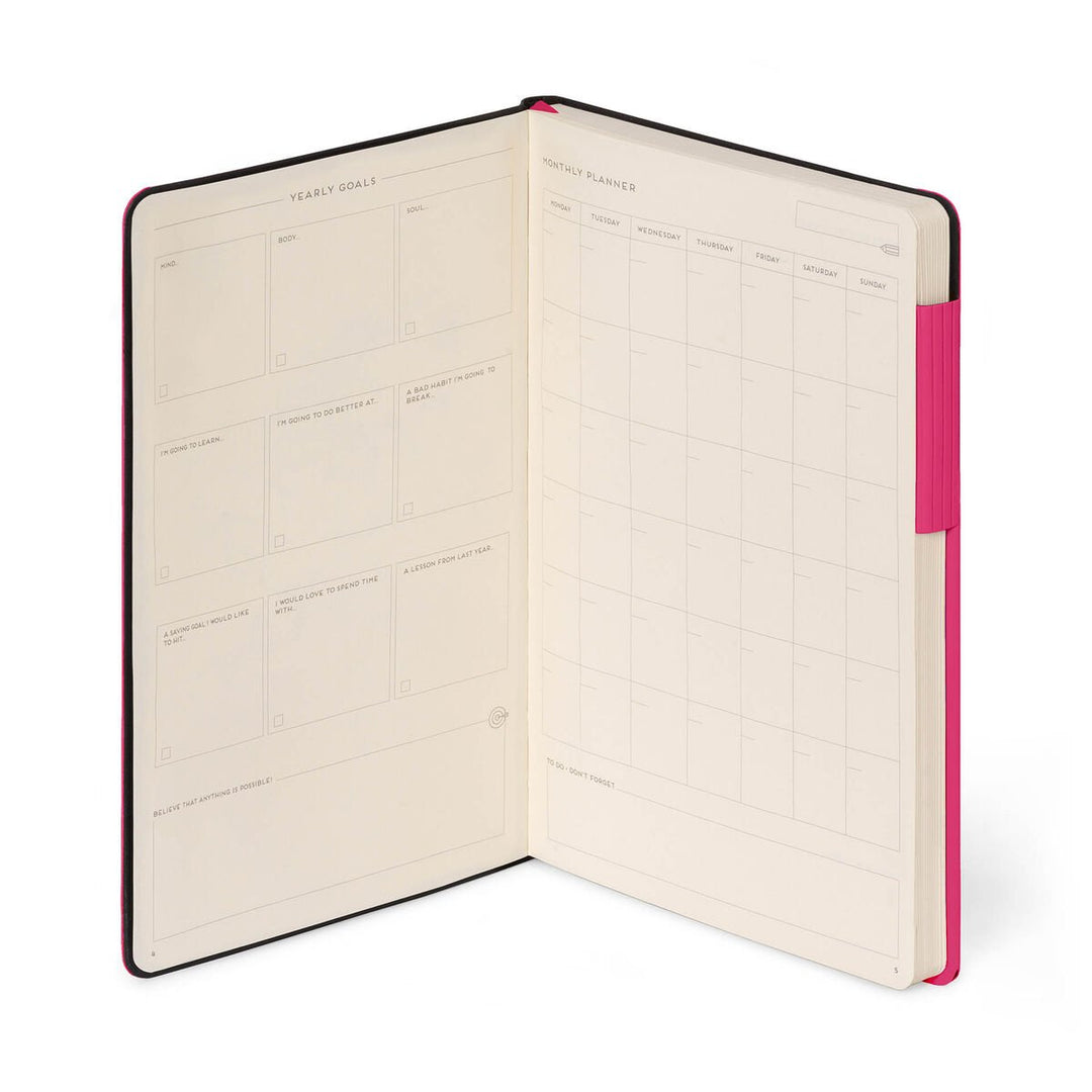 Cuaderno a Rayas con Tapa Blanda Monocolor - Raspberry - My Notebook