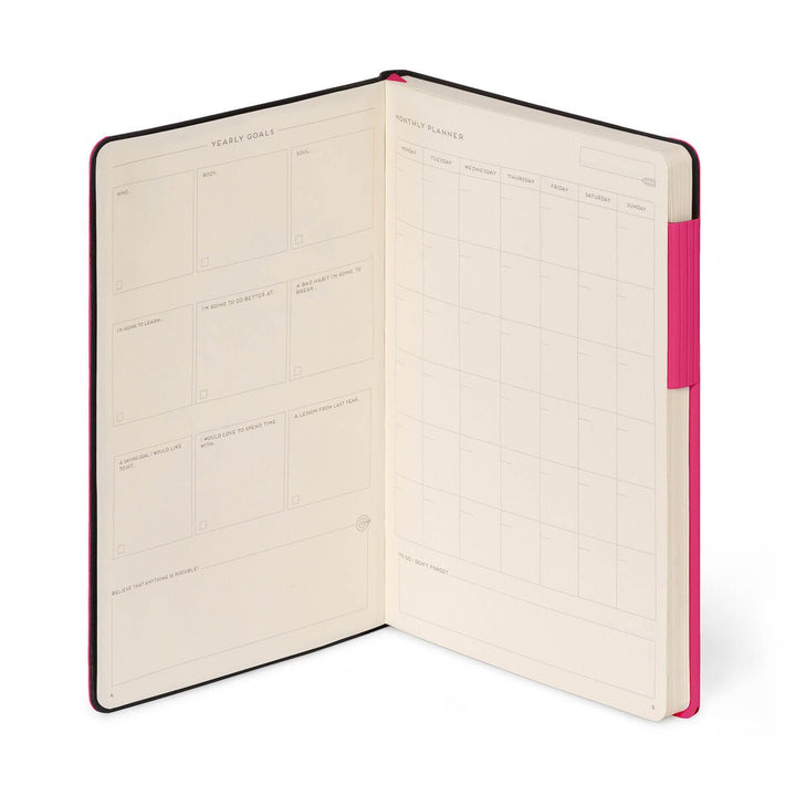 Cuaderno a Rayas con Tapa Blanda Monocolor - Raspberry - My Notebook
