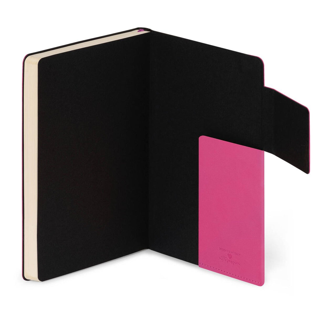 Cuaderno a Rayas con Tapa Blanda Monocolor - Raspberry - My Notebook