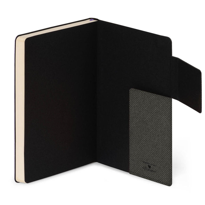 Cuaderno a Rayas con Tapa Blanda Monocolor - Deep Graphite - My Notebook
