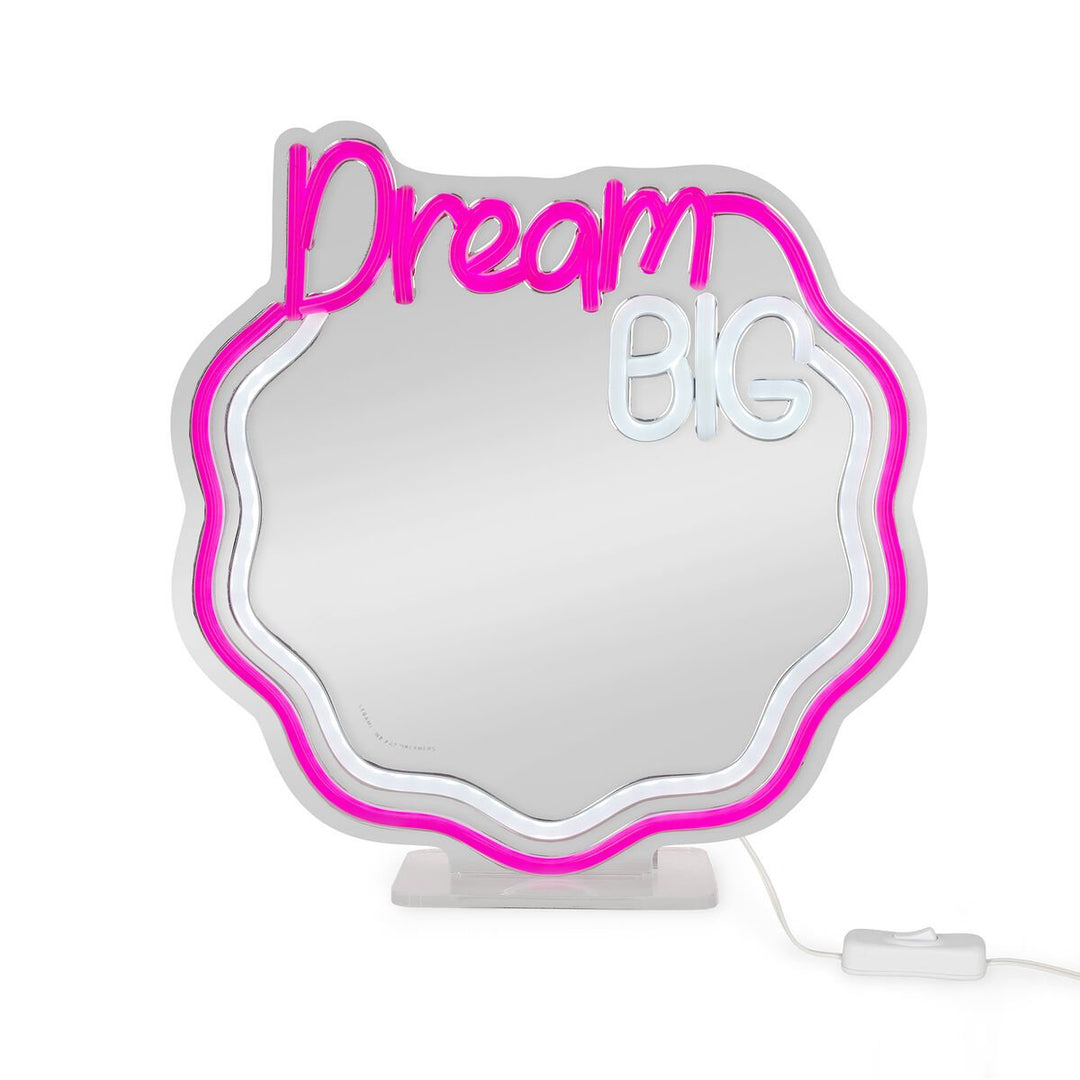 Espejo neon - efecto luces led - Dream Big