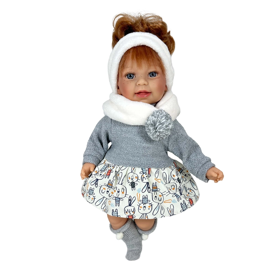 Muñeca little Susi winter redhair (presentación: Mochila)