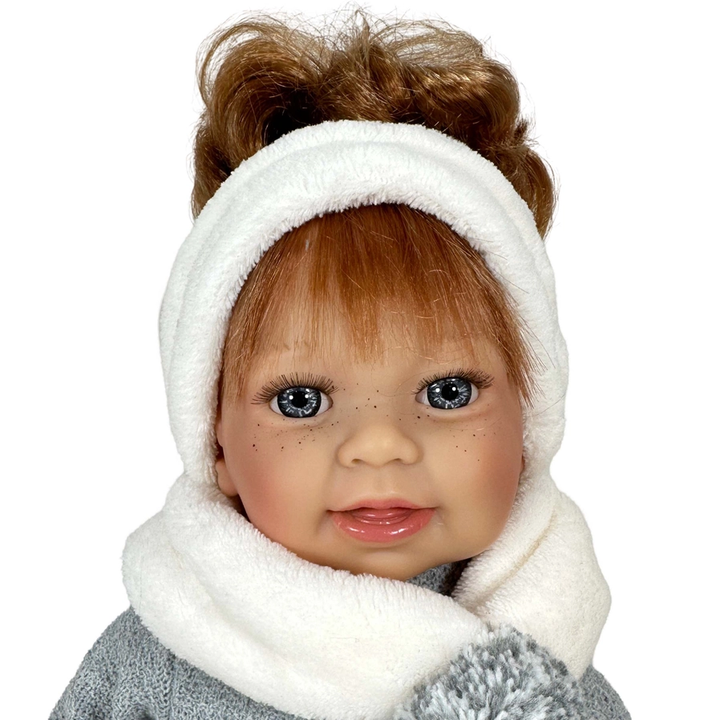 Muñeca little Susi winter redhair (presentación: Mochila)