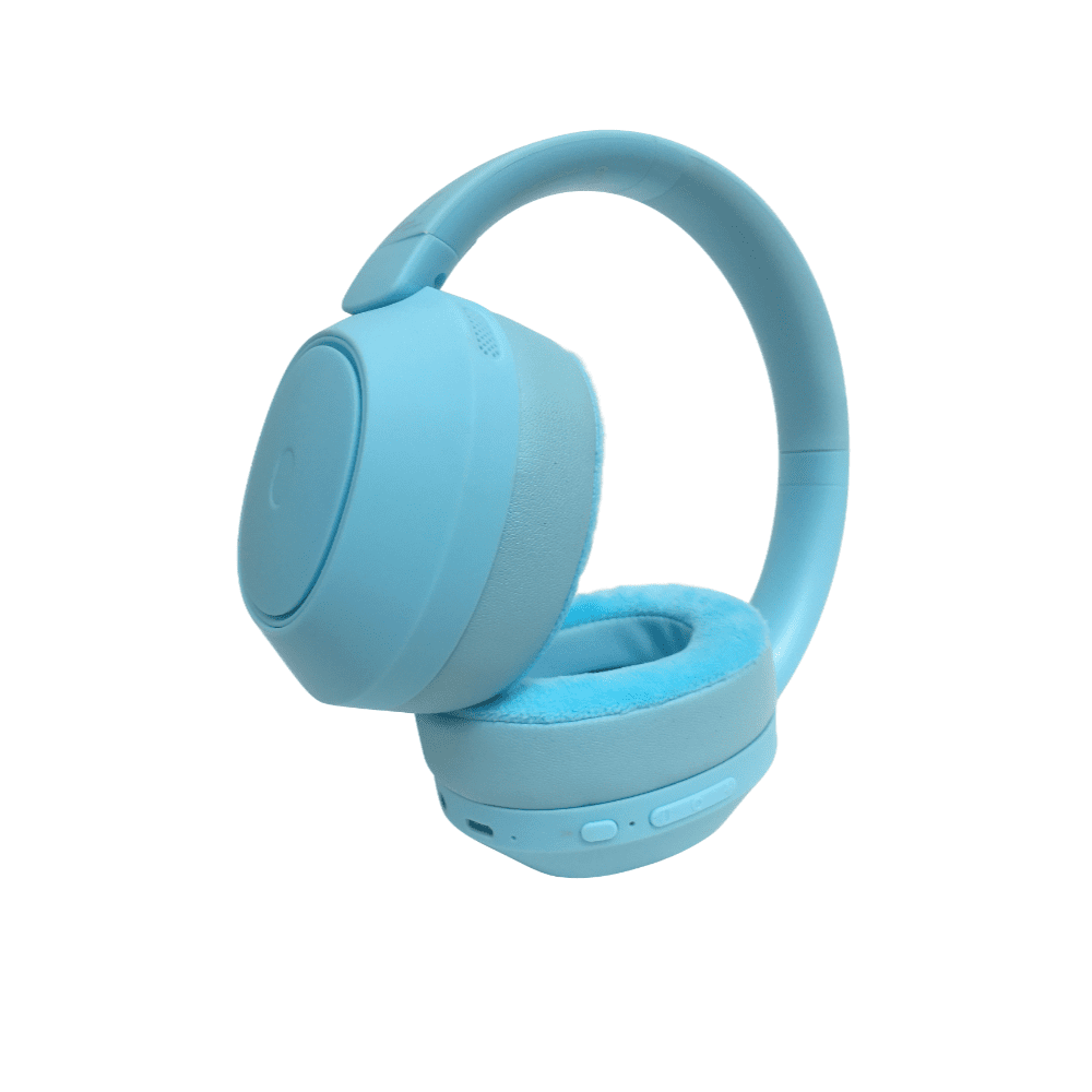 Auriculares inalámbricos cancelación sonido (max 85DB) – Azul