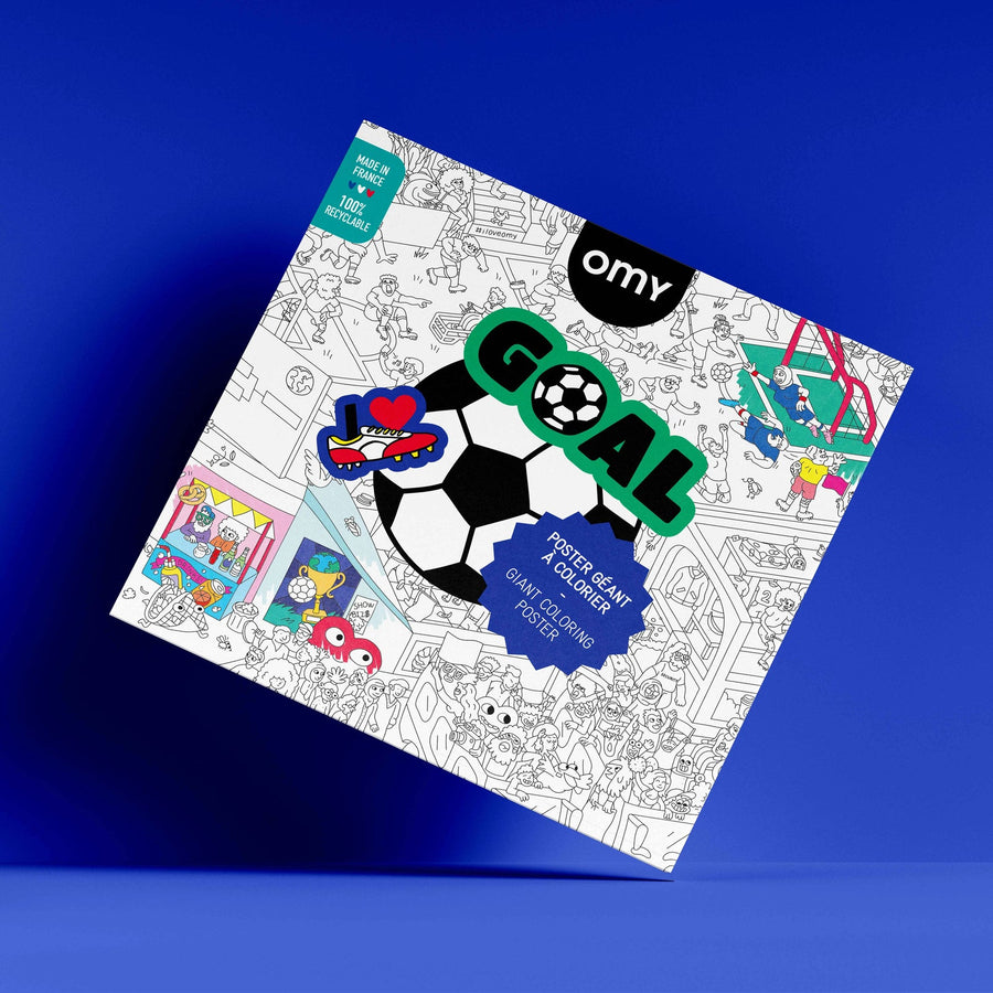 Poster XL Omy Gool Para Colorear