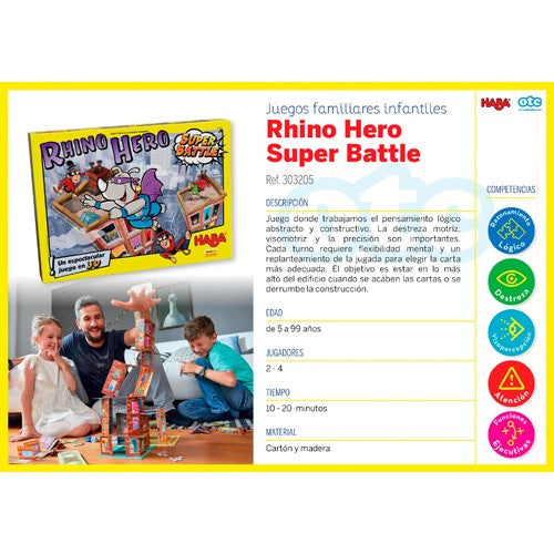 Rhino Hero Super Battle