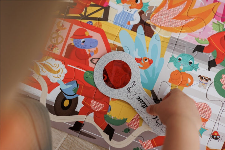 Secret Puzzle - Bomberos