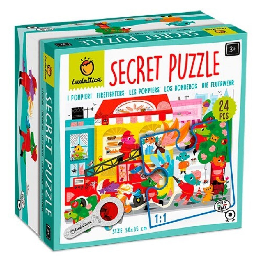 Secret Puzzle - Bomberos