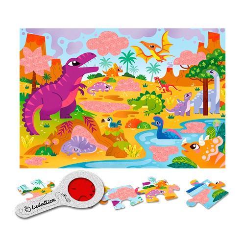 Secret Puzzle - Dinosaurios