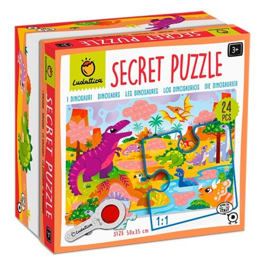 Secret Puzzle - Dinosaurios