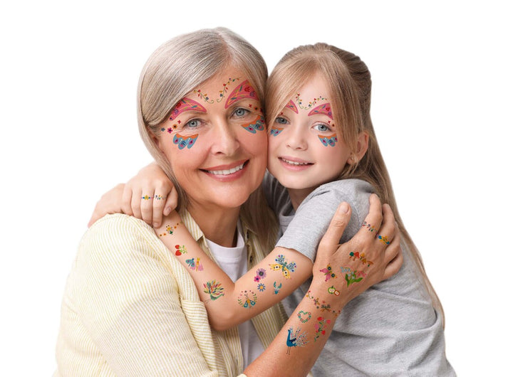 Pegatinas Faciales y Tatuajes - Fantasy Garden World