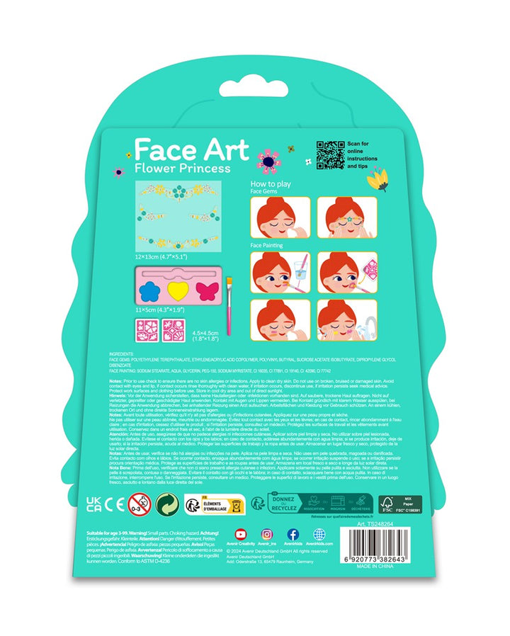 Fancy Me Arte Facial - Flower Princess