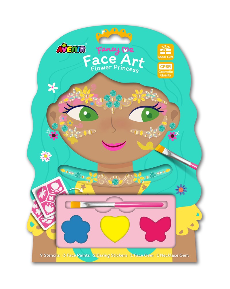 Fancy Me Arte Facial - Flower Princess
