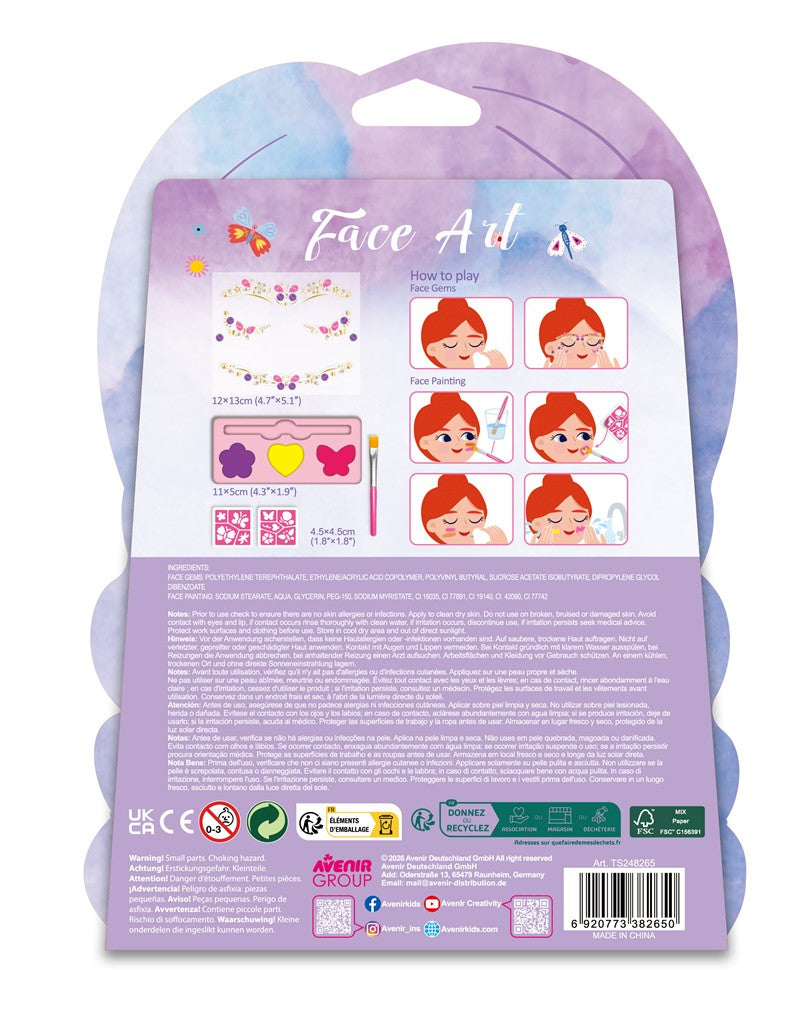 Fancy Me Arte Facial - Butterfly Princess