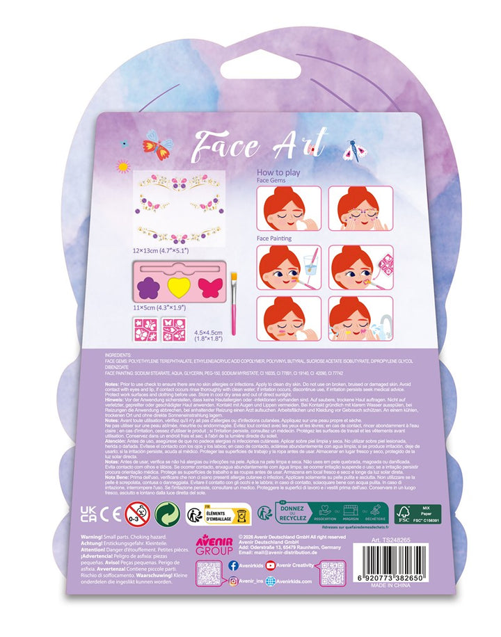 Fancy Me Arte Facial - Butterfly Princess